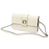 Pierre Cardin FRZ 1961 ekrü női bőr válltáska 26 x 16 x 6 cm
