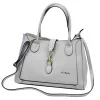 Pierre Cardin FRZ 55086 DOLLARO szürke női bőr kézitáska 35 x 26 x 16 cm