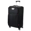 Pierre Cardin LEE02 3063 fekete 3 db-os bőrönd szett 56, 66, 77 cm