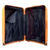 Pierre Cardin narancs polipropilén keményfalú bőrönd szett 52/62/72 cm