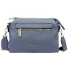 Pierre Cardin GN22 1051 kék női válltáska 24 x 17 x 9 cm 
