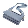 Pierre Cardin GN22 1051 kék női válltáska 24 x 17 x 9 cm 