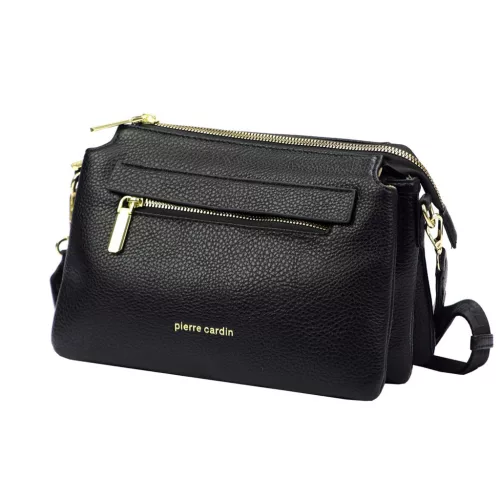 Pierre Cardin GN22 1051 fekete női válltáska 24 x 17 x 9 cm