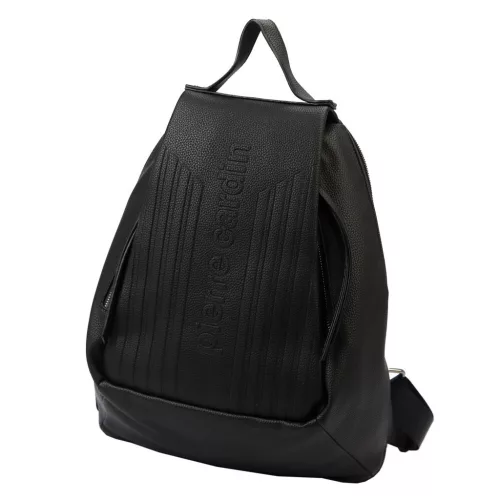 Pierre Cardin 86938 MS152 fekete női hátizsák 31 x 37 x 11 cm