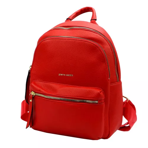 Pierre Cardin 22386 GN10 piros női hátizsák 27 x 32 x 13 cm