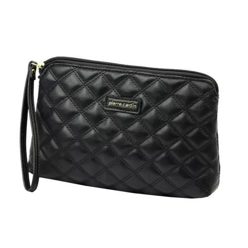 Pierre Cardin MISS04 1352 fekete női kézitáska, borítéktáska 22 x 13 x 4 cm