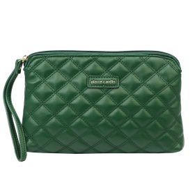   Pierre Cardin MISS04 1353 zöld női kézitáska, borítéktáska 24 x 15 x 4.5 cm