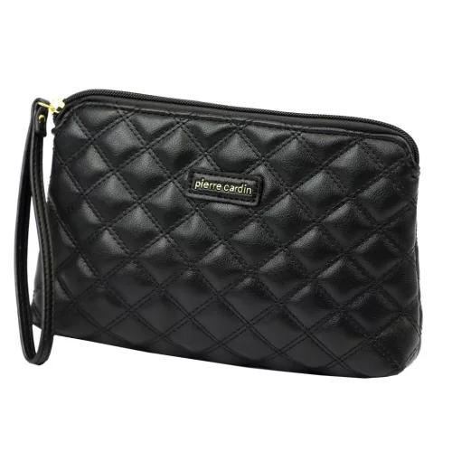 Pierre Cardin MISS04 1353 fekete női kézitáska, borítéktáska 24 x 15 x 4.5 cm