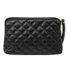 Pierre Cardin MISS04 1353 fekete női kézitáska, borítéktáska 24 x 15 x 4.5 cm