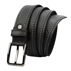 Pierre Cardin 612 KAM02 fekete férfi bőr öv