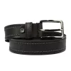 Pierre Cardin 612 KAM02 fekete férfi bőr öv