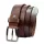 Pierre Cardin 5077 KAM02 barna férfi marhabőr öv, farmeröv 125 x 3.5 cm