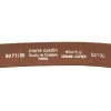 Pierre Cardin 5077 KAM02 barna férfi marhabőr öv, farmeröv 125 x 3.5 cm