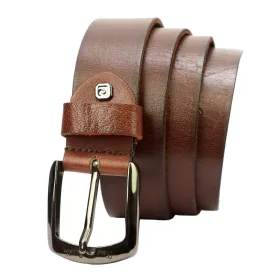   Pierre Cardin 507 KAM01 barna férfi bőr farmer öv 125 x 4 cm