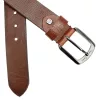 Pierre Cardin 507 KAM01 barna férfi bőr farmer öv 125 x 4 cm