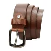 Pierre Cardin 507 KAM01 barna férfi bőr farmer öv 125 x 4 cm
