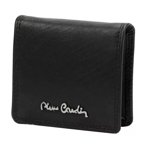 Pierre Cardin TILAK79 2238 fekete férfi bőr pénztárca 8 x 7,5 cm