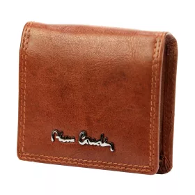   Pierre Cardin TILAK79 2238 konyak férfi bőr pénztárca 8 x 7,5 cm