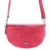 MiaMore 01-029 Z fuxia női bőr válltáska, oldaltáska, crossbody 28 x 20 x 7 cm