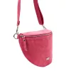 MiaMore 01-029 Z fuxia női bőr válltáska, oldaltáska, crossbody 28 x 20 x 7 cm