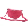 MiaMore 01-029 Z fuxia női bőr válltáska, oldaltáska, crossbody 28 x 20 x 7 cm