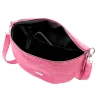 MiaMore 01-029 Z fuxia női bőr válltáska, oldaltáska, crossbody 28 x 20 x 7 cm