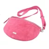 MiaMore 01-029 Z fuxia női bőr válltáska, oldaltáska, crossbody 28 x 20 x 7 cm