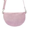 MiaMore 01-029 Z lila női bőr válltáska, oldaltáska, crossbody 28 x 20 x 7 cm