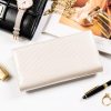 Peterson PTN 421431-SBR-BE bézs női bőr pénztárca 10 x 19 x 2.5 cm 