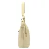 Gregorio 1714 bézs női bőr kézitáska, válltáska, oldaltáska 36 x 30 x 13 cm
