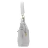 Gregorio 1714 szürke női bőr kézitáska, válltáska, oldaltáska 36 x 30 x 13 cm