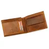 Pierre Cardin Tilak110 8806 férfi bőr pénztárca, konyak, 12,5 × 9,5 cm