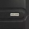 Pierre Cardin fekete abs 3 részes kemény fedeles bőrönd szett 53/65/72 cm