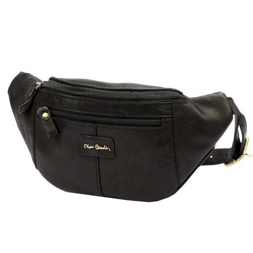 Pierre Cardin TILAK112 9323 fekete férfi bőr övtáska 34 x 15 x 8 cm 
