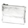VerMari ET MET-M-2 ezüst női bőr pénztárca és irattartó 11.5 x 8 x 1.5 cm