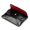 VerMari ET MET-M-2 fekete női bőr pénztárca és irattartó 11.5 x 8 x 1.5 cm