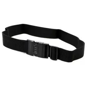   Gregorio Luggage Strap D3 fekete bőrönd biztonsági öv zár 5 cm