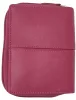 Giorgio Carelli női magenta bőr átfogópántos pénztárca RFID védelemmel, 12 x 9 cm