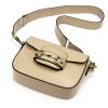 Luka 20-095 bézs női bőr válltáska, oldaltáska 23 x 17 x 8 cm