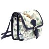 Gregorio 112 FL-1 navy női bőr válltáska, oldaltáska 17 x 15 x 8 cm