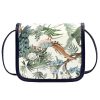 Gregorio 112 FL-1 navy női bőr válltáska, oldaltáska 17 x 15 x 8 cm