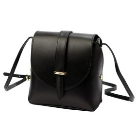 Gregorio 1717 fekete női bőr válltáska 16 x 18 x 9 cm