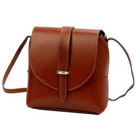 Gregorio 1717 barna női bőr válltáska 16 x 18 x 9 cm