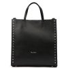 Pierre Cardin FRZ 55085 fekete női bőr válltáska 34 x 37 x 13 cm