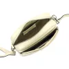 MiaMore 01-062 SILVER krém női bőr válltáska, oldaltáska 18.5 x 13.5 x 7.5 cm