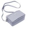 MiaMore 01-062 SILVER lila női bőr válltáska, oldaltáska 18.5 x 13.5 x 7.5 cm