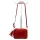 Pierre Cardin FRZ 1501 bordó női bőr válltáska, oldaltáska, crossbody 21 x 16 x 8 cm