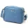 Pierre Cardin FRZ 1501 kék női bőr válltáska, oldaltáska, crossbody 21 x 16 x 8 cm