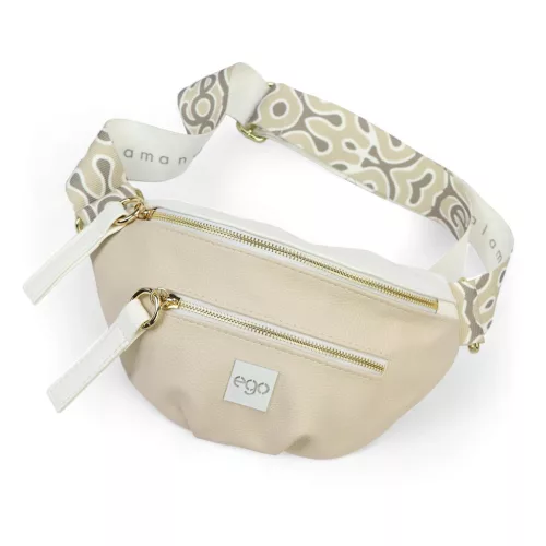 EGO E22203SA 010024WL bézs női övtáska 20 x 10 cm