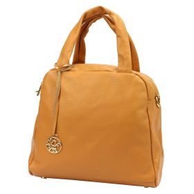   Gregorio 1719 barna női bőr kézitáska, válltáska, oldaltáska 32 x 32 x 16 cm